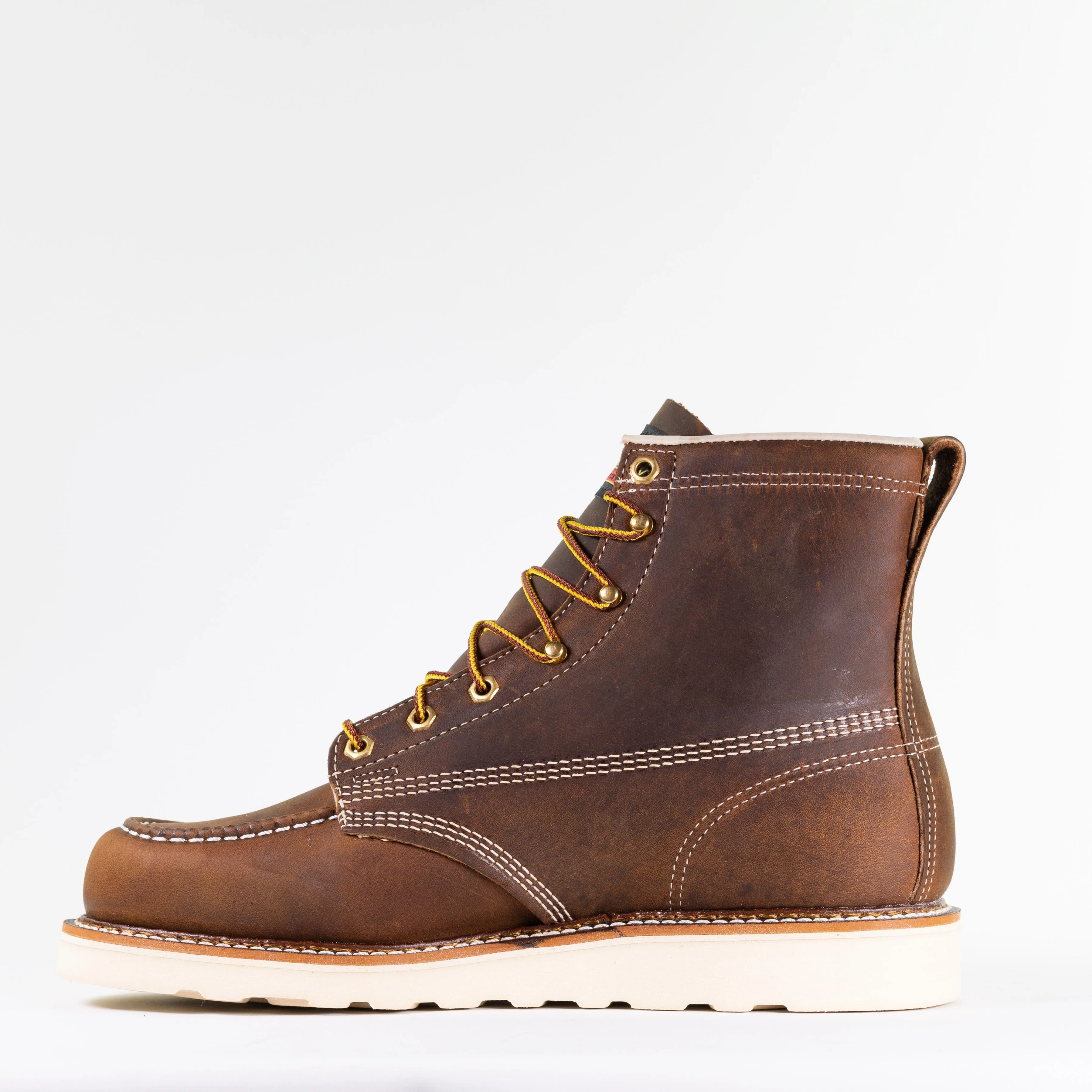 American Heritage 6” Trail Crazy Horse Moc Toe- Maxwear Wedge