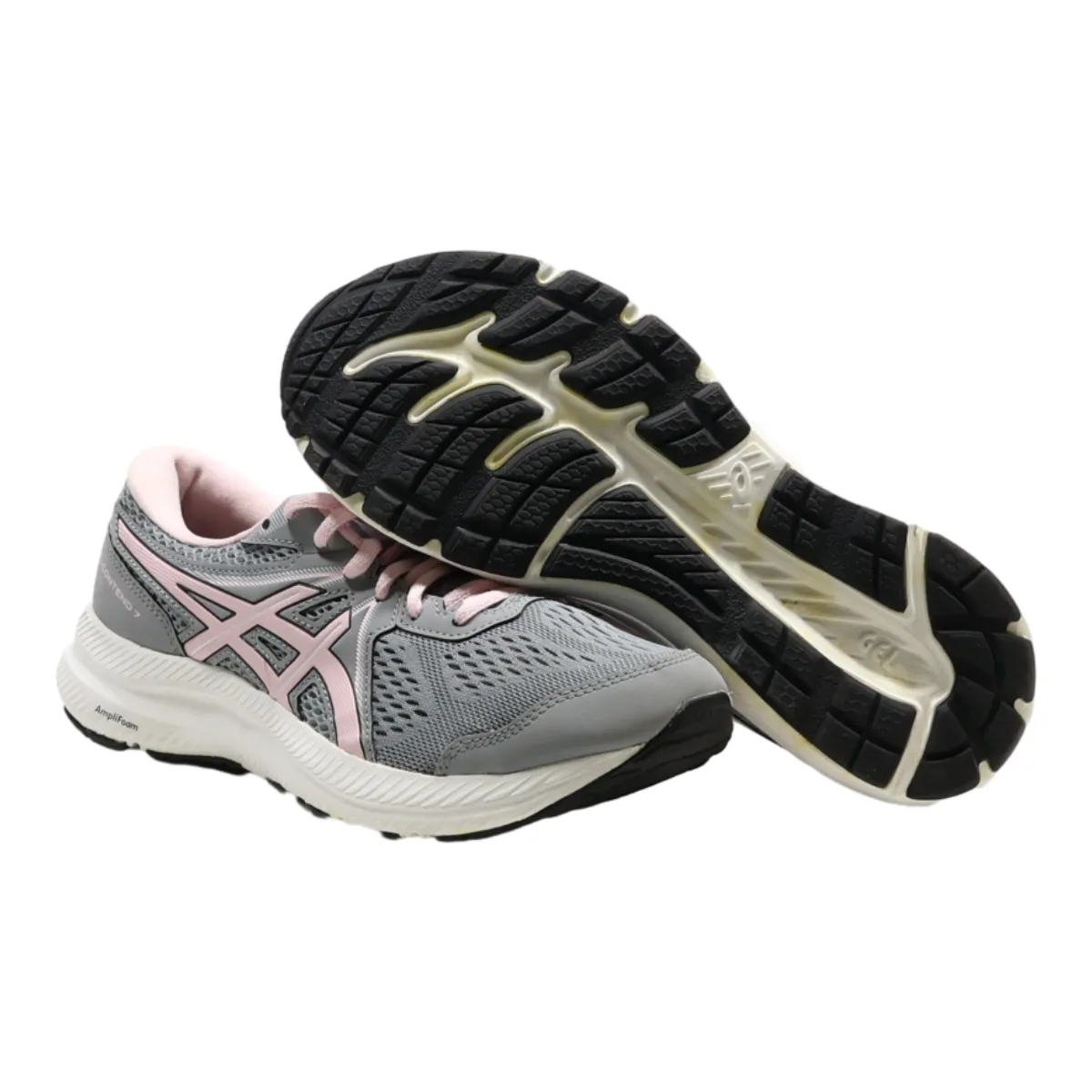 ASICS Gel-contend 7 Sneaker Trainers Grey Synthetic Womens UK 5.5
