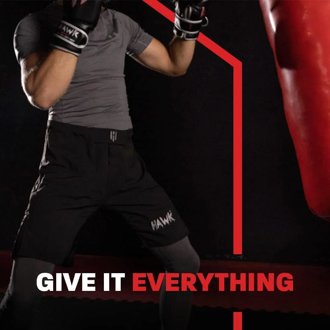 Athletic Shorts for Men and Women, No Gi MMA Shorts for Peak Performance Boxing, Kickboxing, and Wrestling