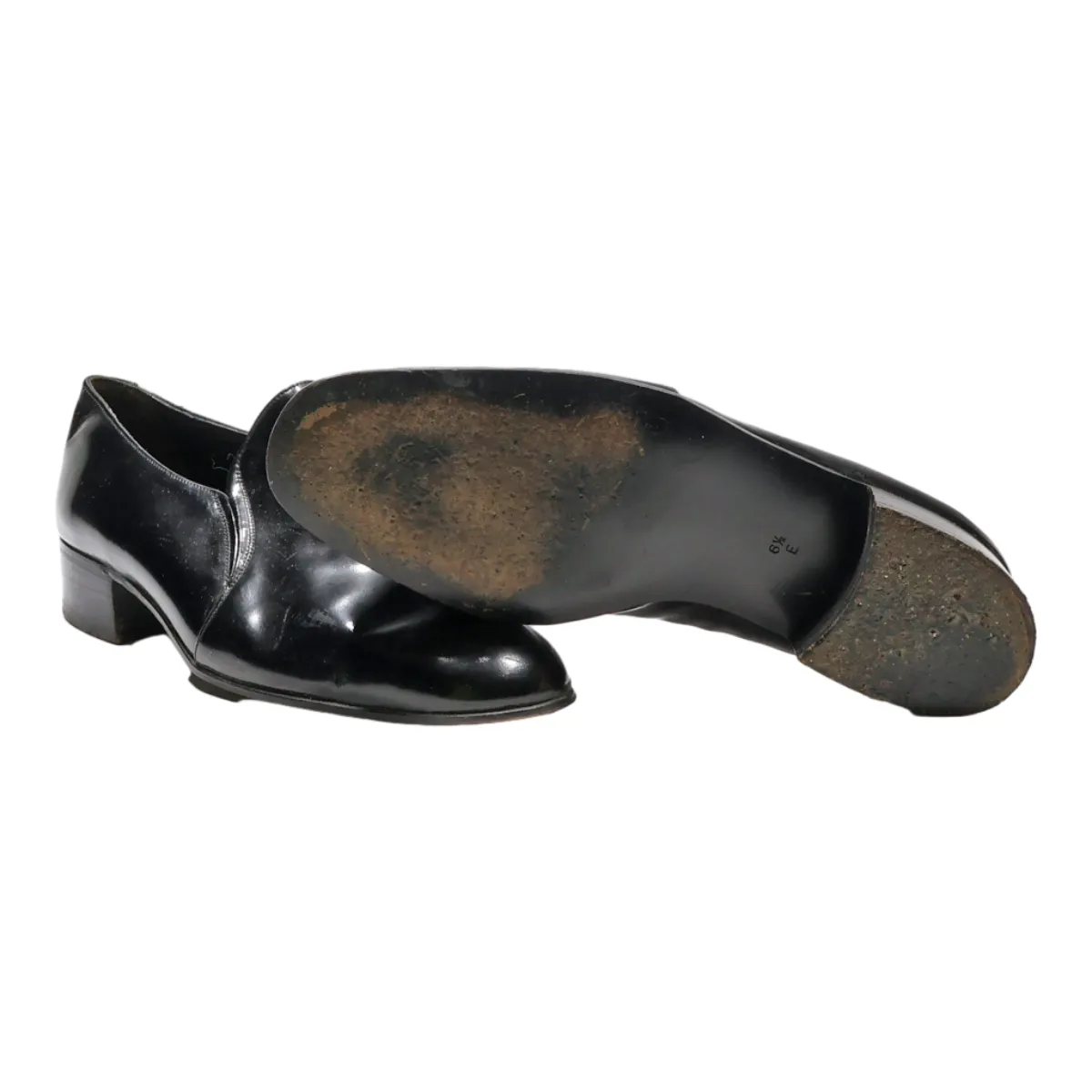 BALLY Pump Shoes Black Leather Womens UK 5.5