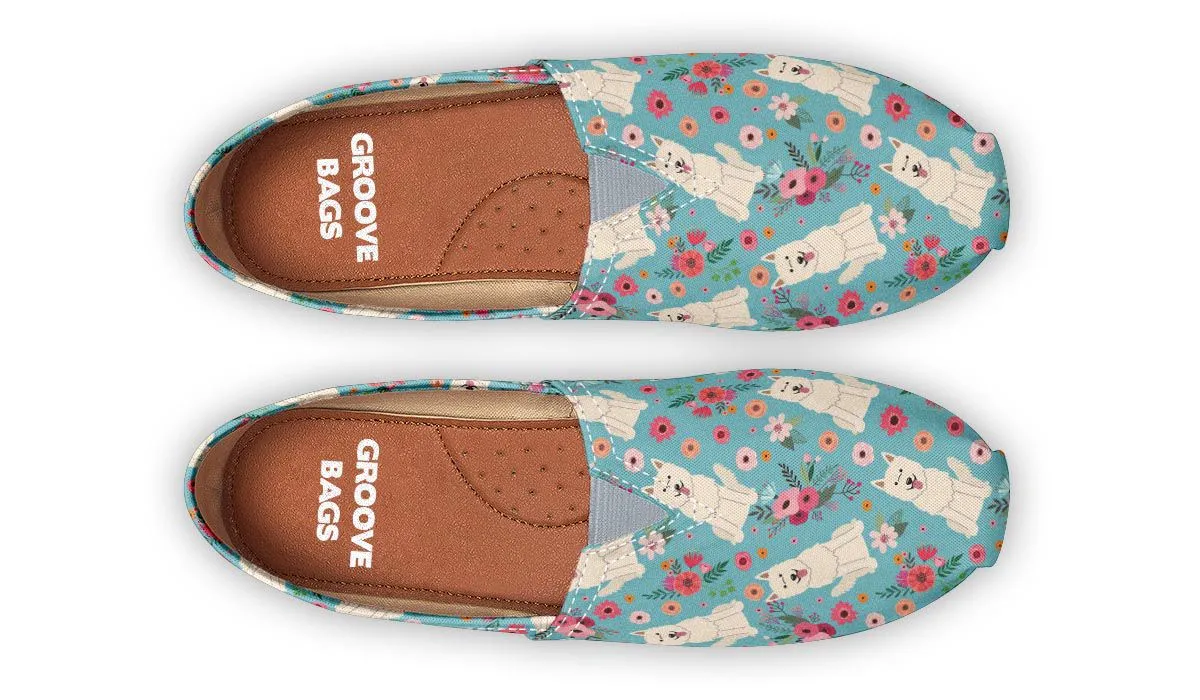 Berger Blanc Suisse Flower Casual Shoes