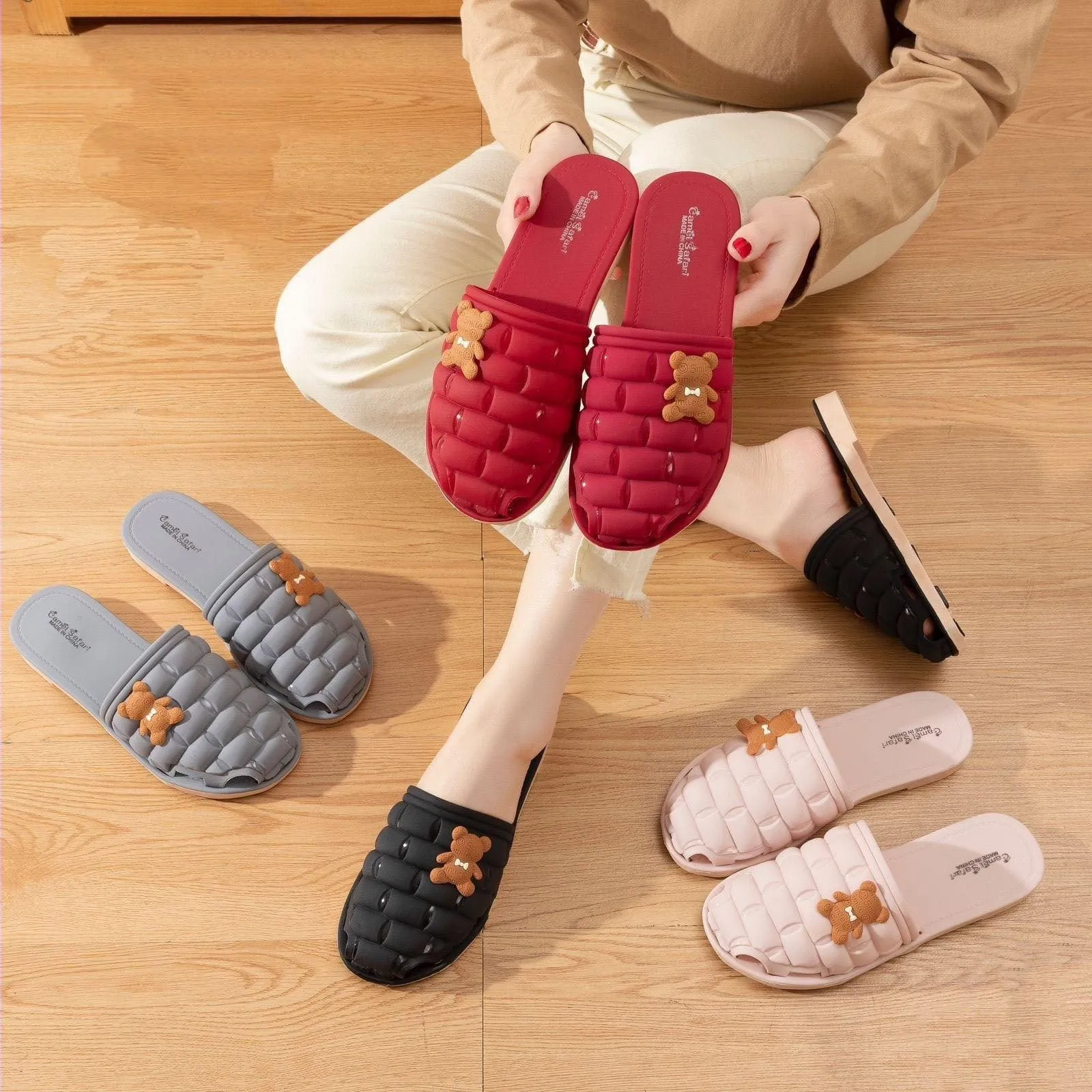 Camel Safari Ladies Chappal - KTJ-1808