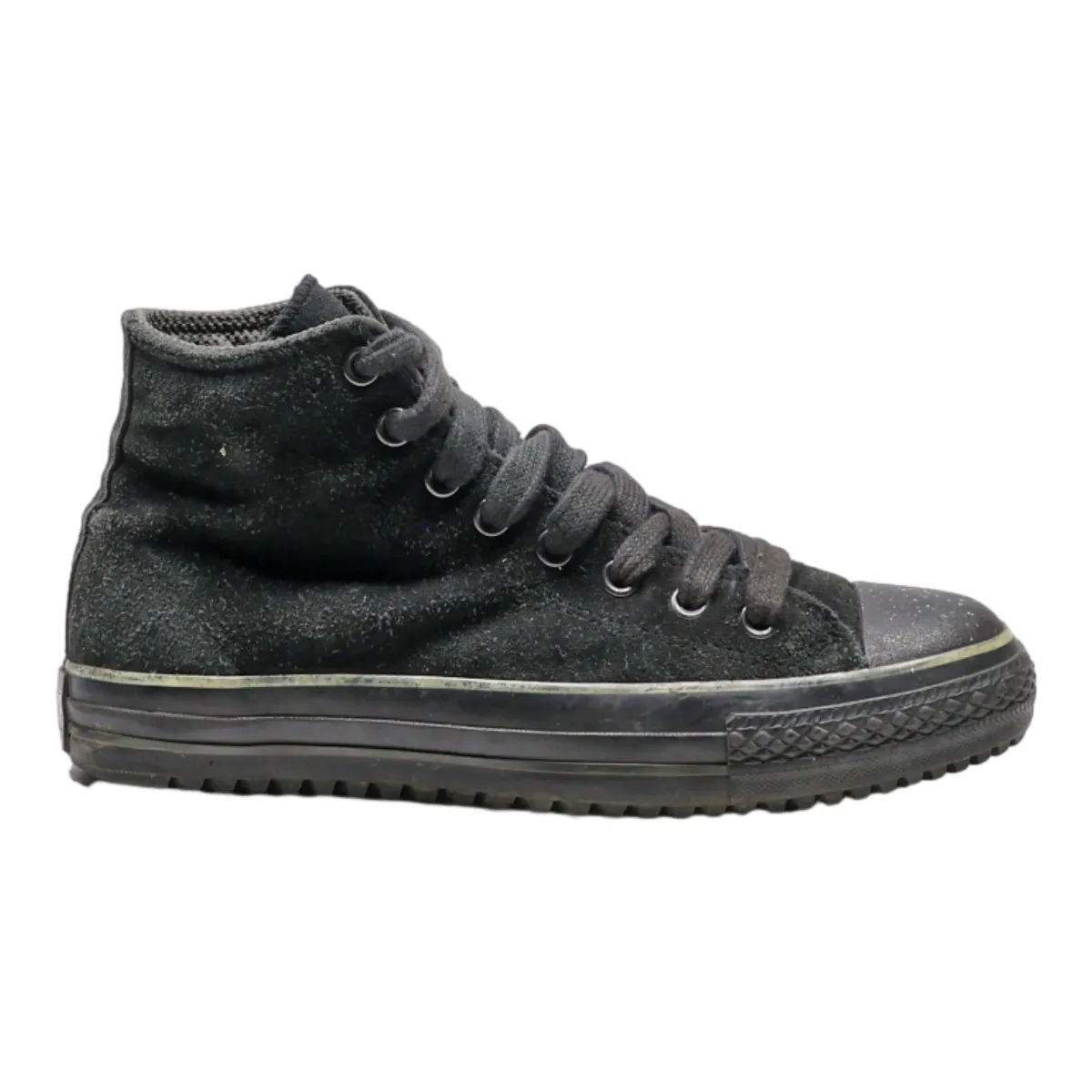 CONVERSE High Top Trainers Black Synthetic Mens UK 7