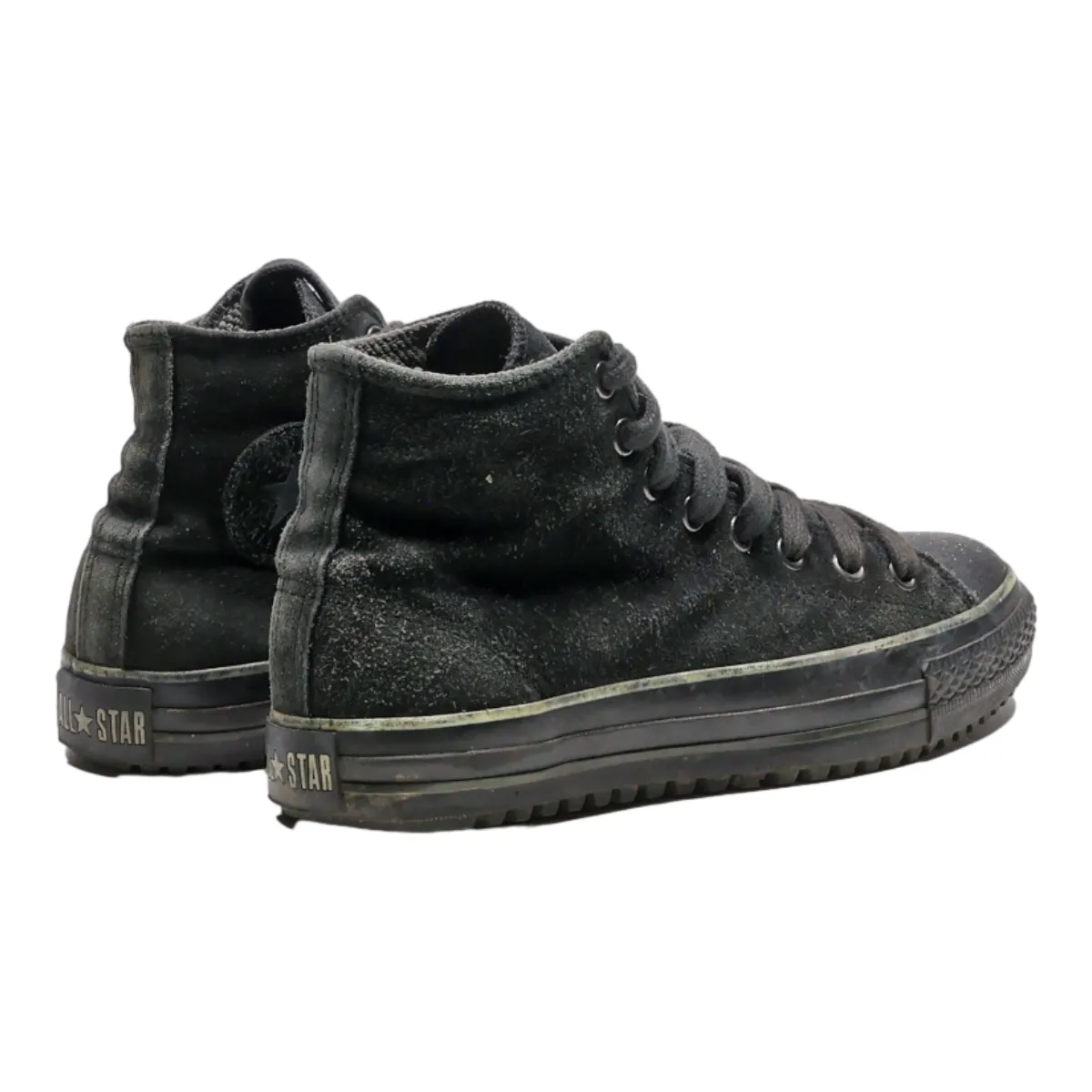 CONVERSE High Top Trainers Black Synthetic Mens UK 7