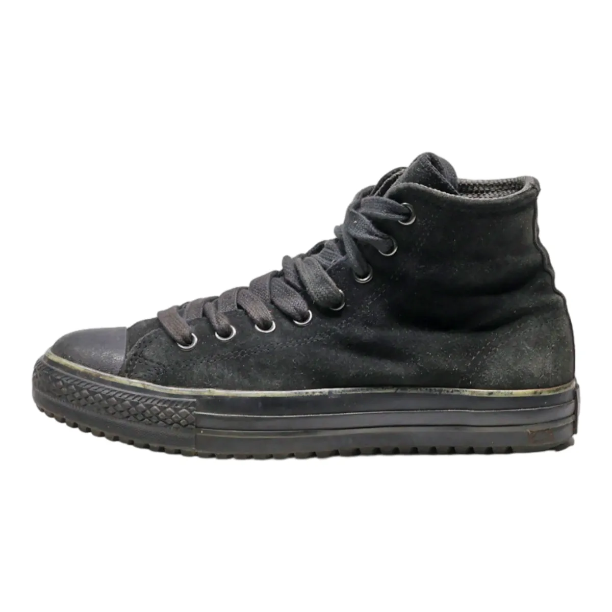 CONVERSE High Top Trainers Black Synthetic Mens UK 7