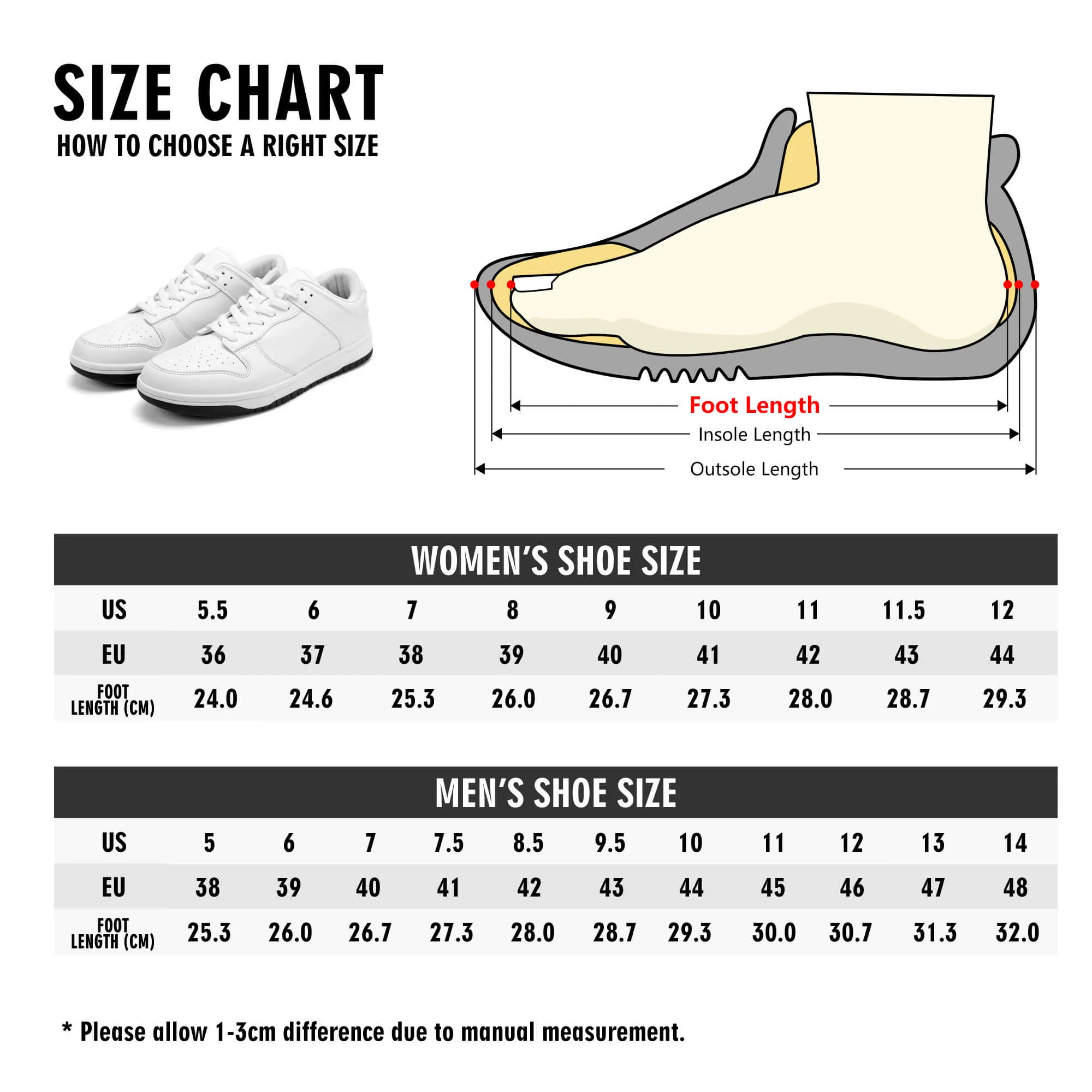 Crescent Moons Dunk Low Top Leather Sneakers