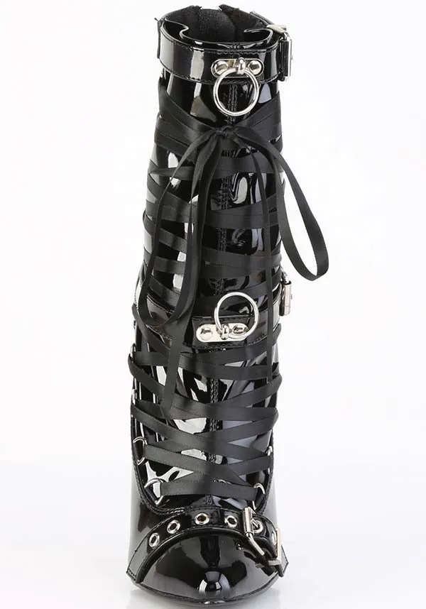 Dagger-1032 [Black Patent] | HEELS [PREORDER]