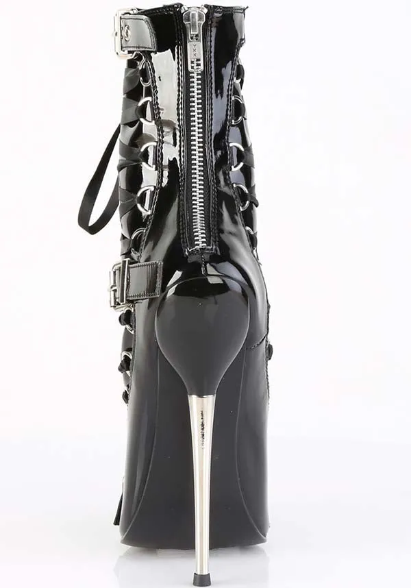 Dagger-1032 [Black Patent] | HEELS [PREORDER]
