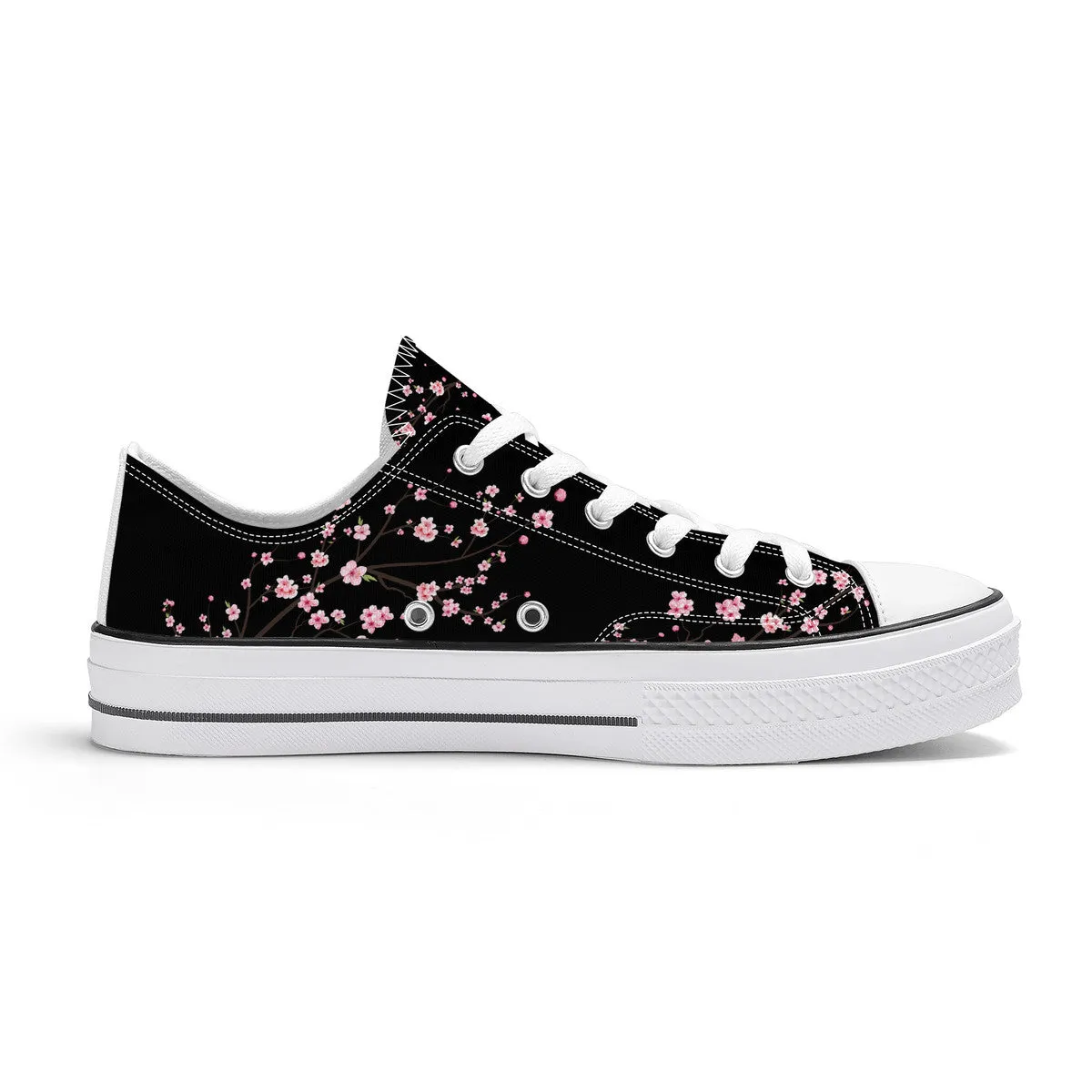 Dark Night Sakura Classic Low Top