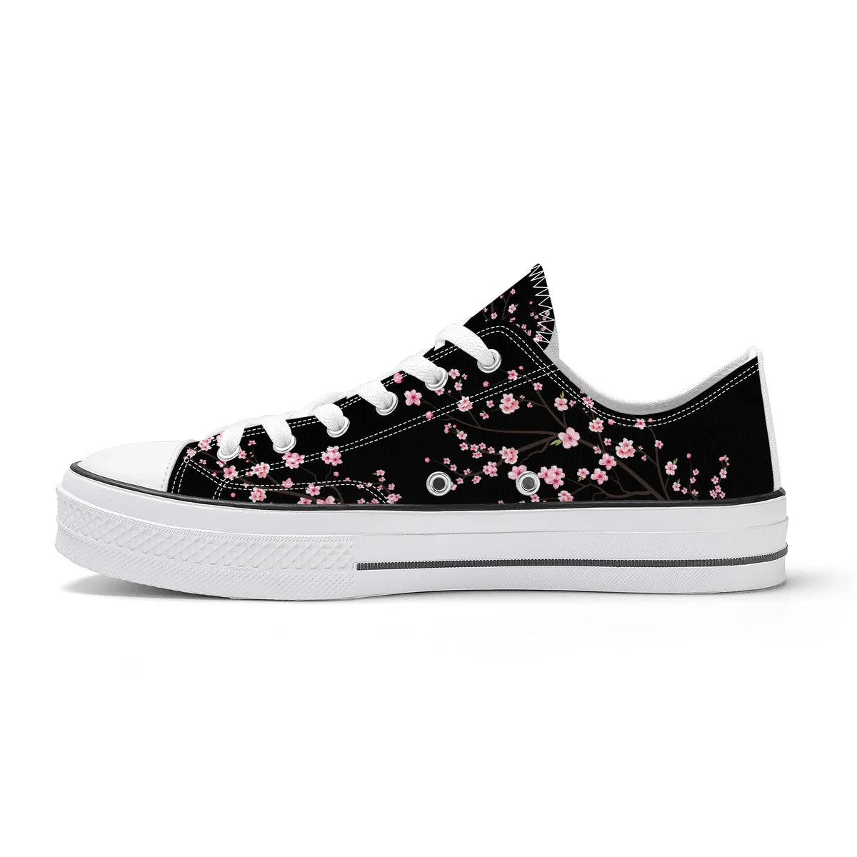 Dark Night Sakura Classic Low Top