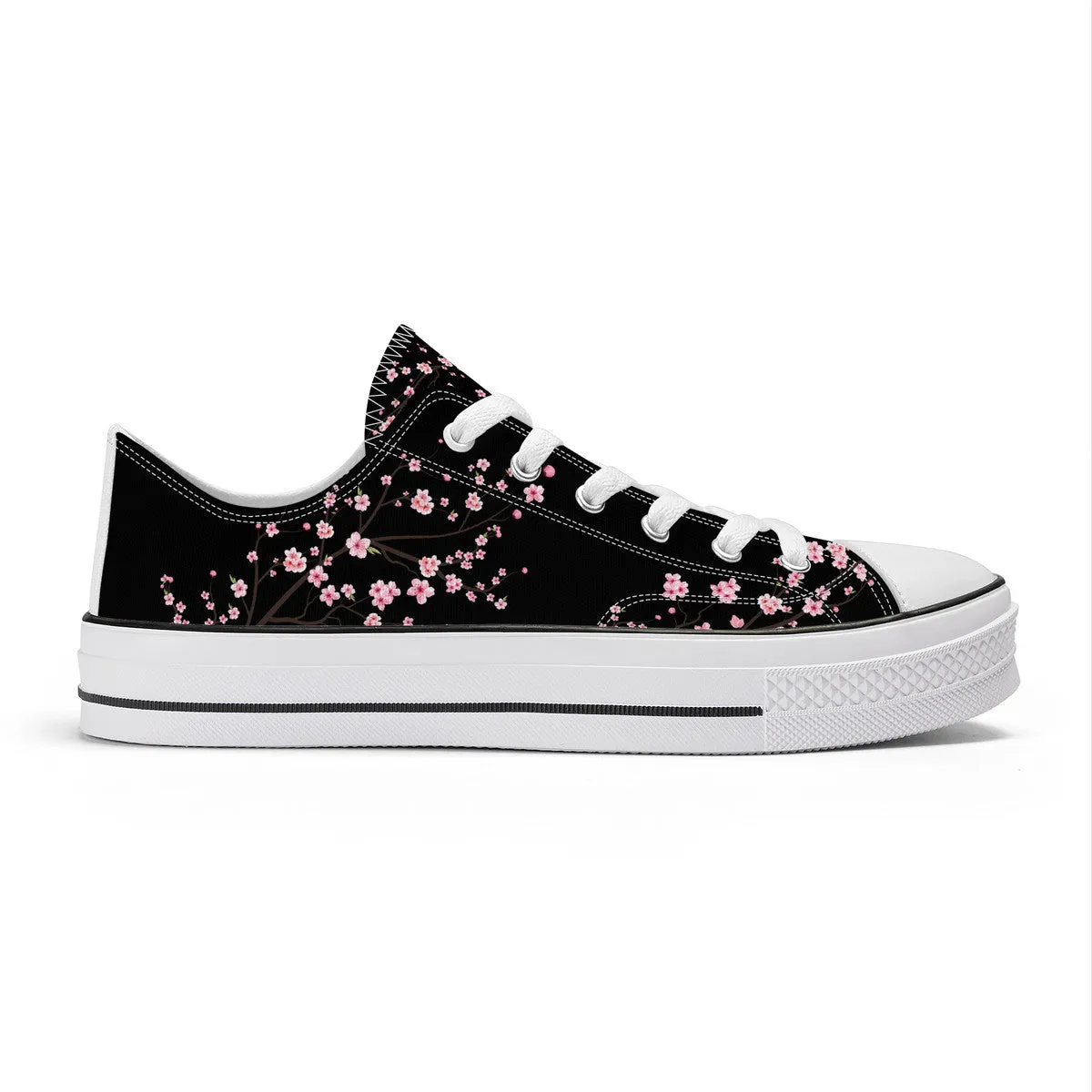 Dark Night Sakura Classic Low Top