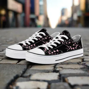 Dark Night Sakura Classic Low Top