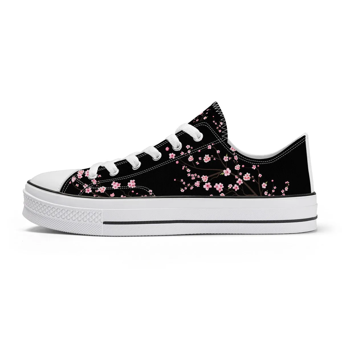 Dark Night Sakura Classic Low Top