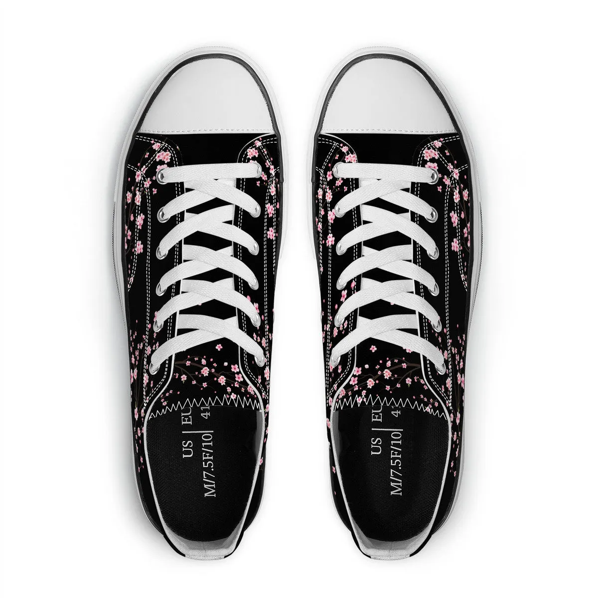 Dark Night Sakura Classic Low Top