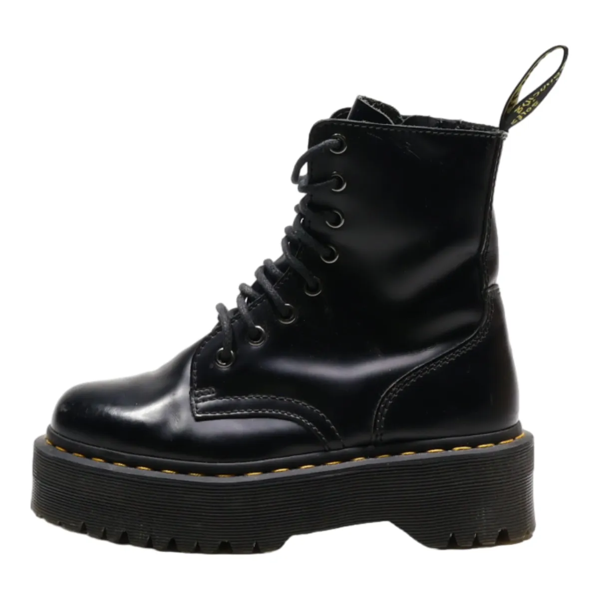 DR MARTENS Jadon Ankle Boots Black Leather Womens UK 3