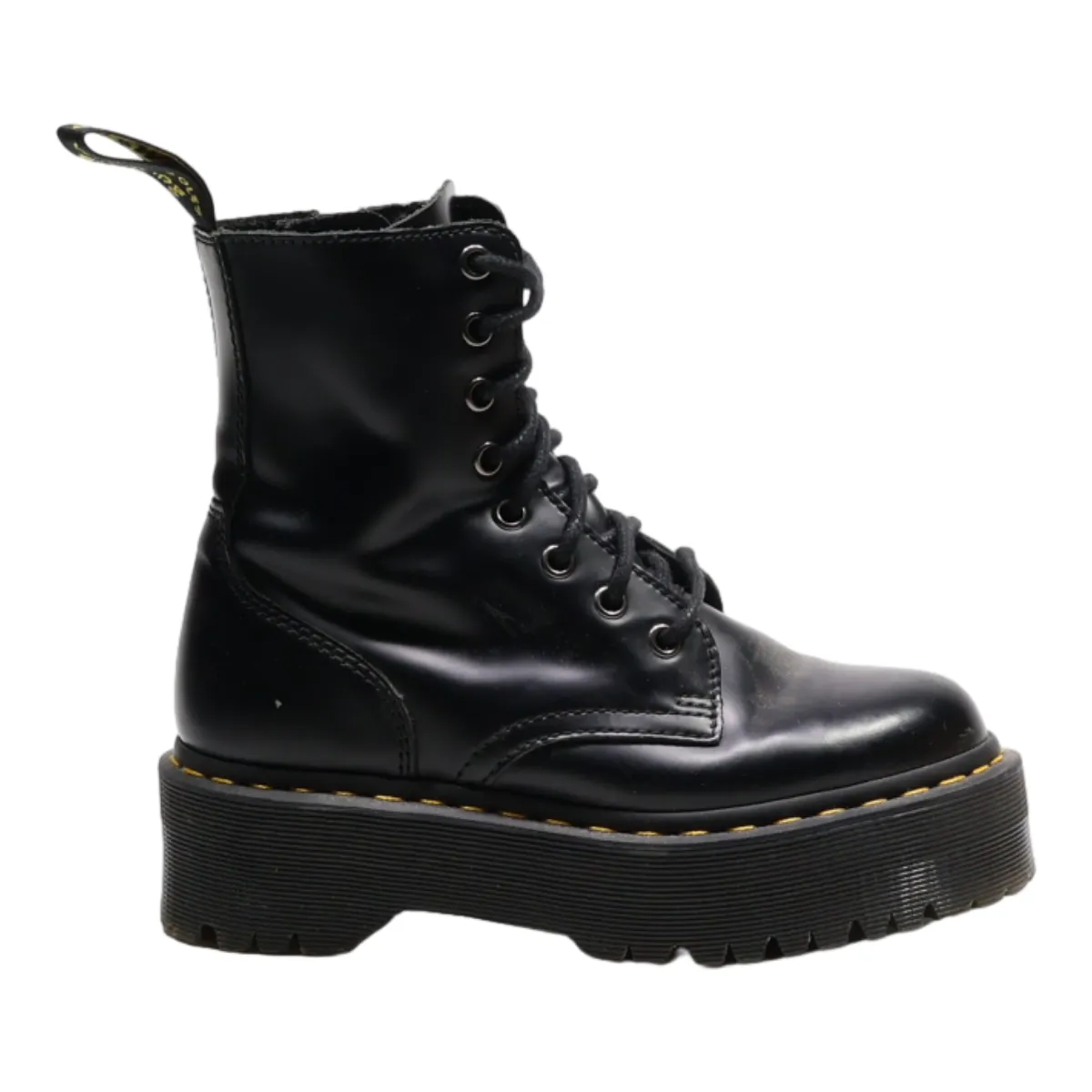 DR MARTENS Jadon Ankle Boots Black Leather Womens UK 3