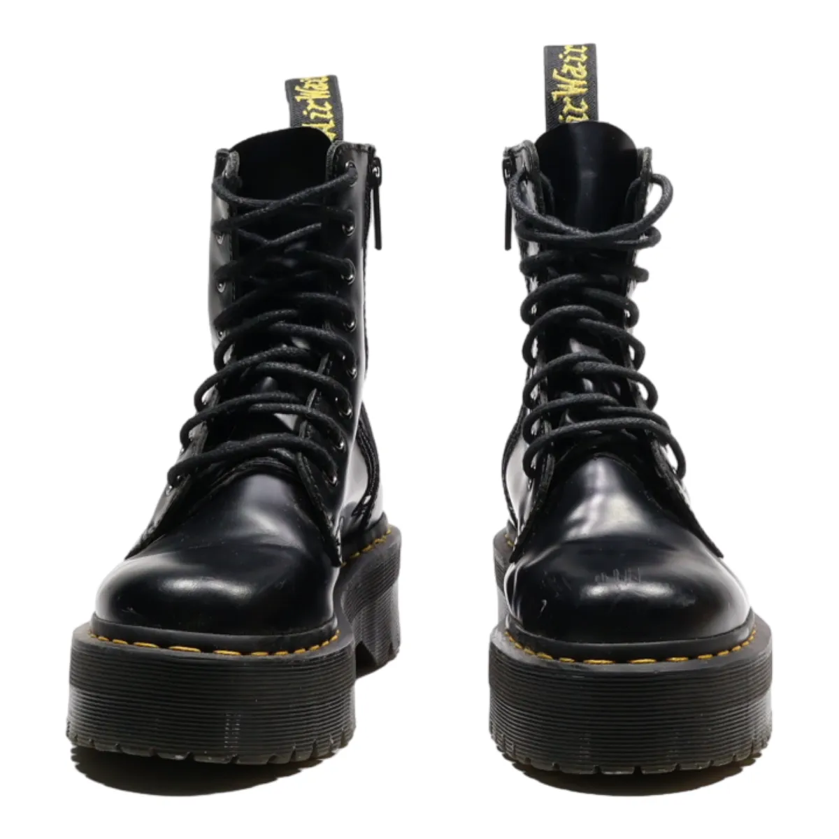 DR MARTENS Jadon Ankle Boots Black Leather Womens UK 3