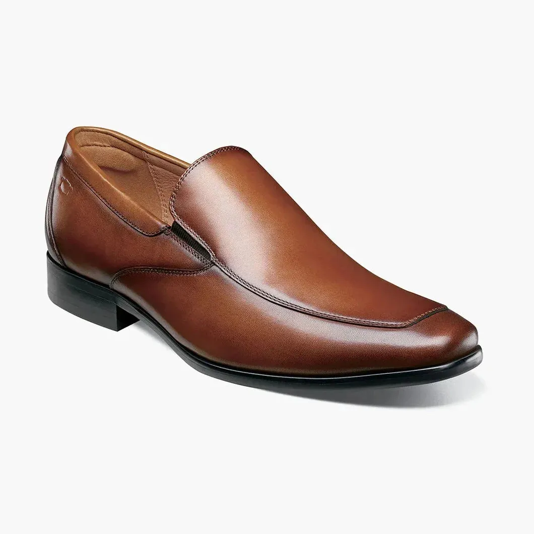 Florsheim Boys Postino Cognac Brown Slip On Loafer Leather Dress Shoes