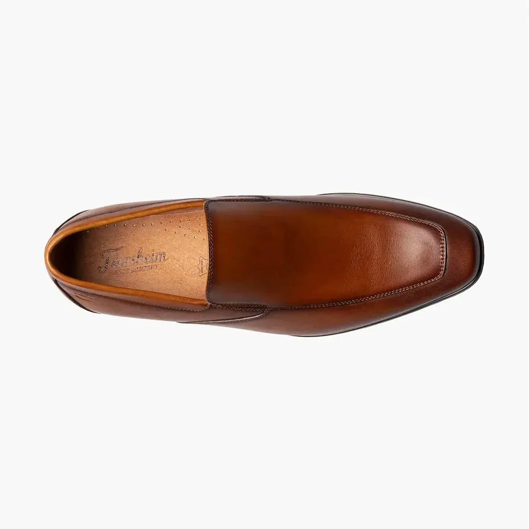 Florsheim Boys Postino Cognac Brown Slip On Loafer Leather Dress Shoes