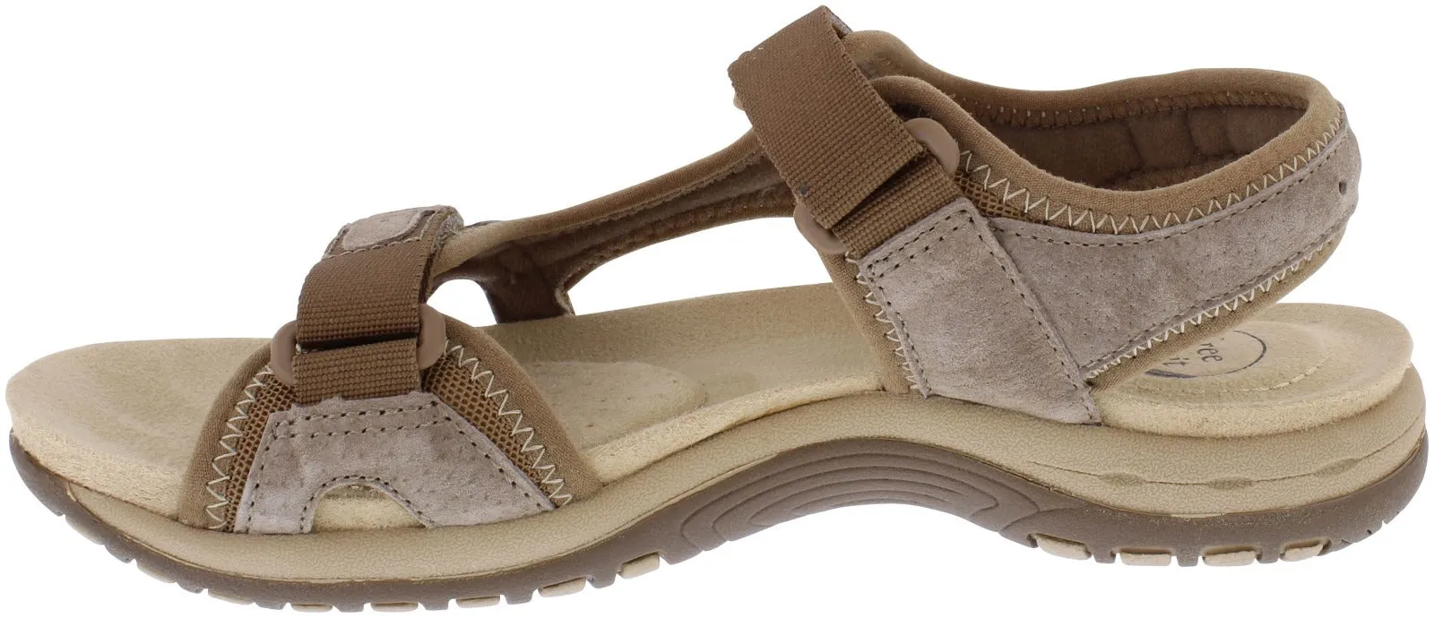 Free Spirit Frisco Touch Fasten Sandal Toffee 40542