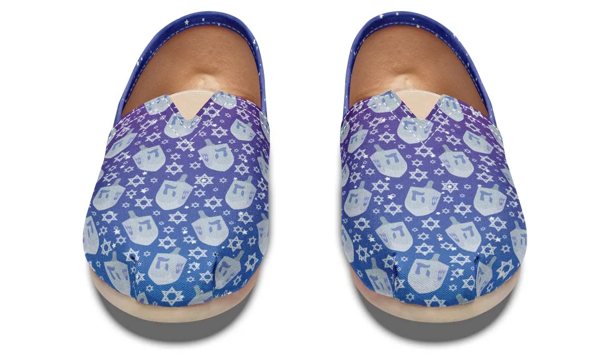 Hanukkah Sky Casual Shoes