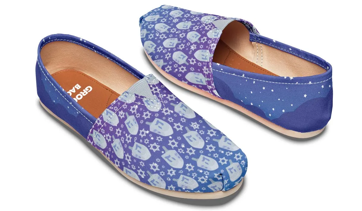 Hanukkah Sky Casual Shoes