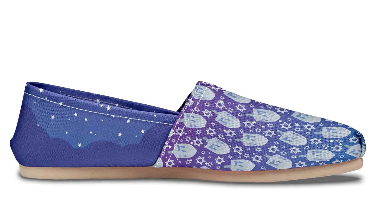 Hanukkah Sky Casual Shoes