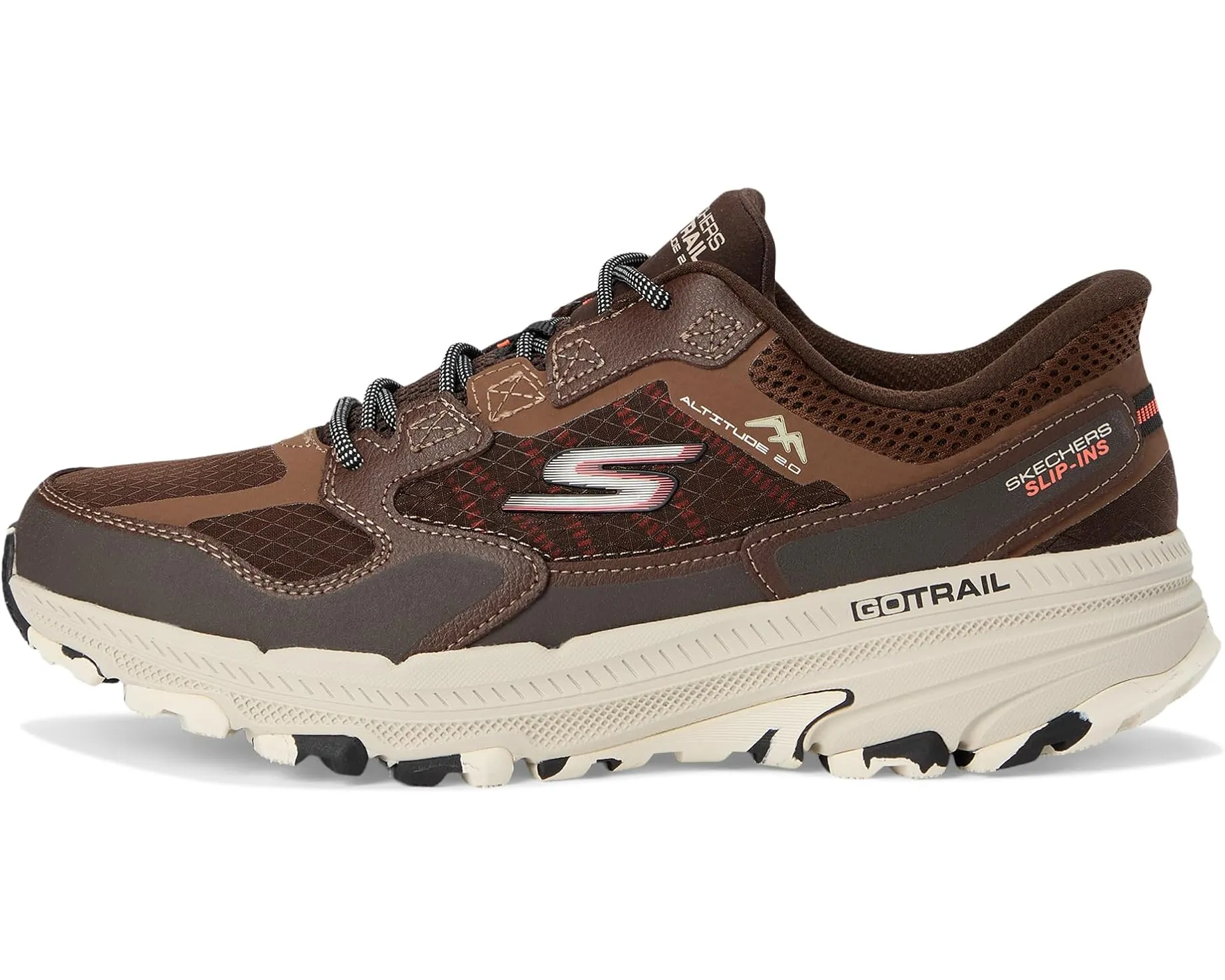 Men's SKECHERS Go Run Trail Skechers Hands Free Slip-ins Altitude 2.0