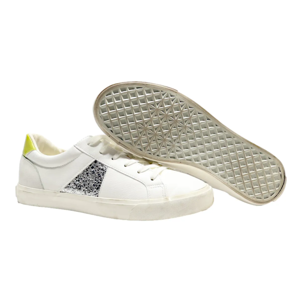 ONLY Sneaker Trainers White Leather Womens UK 7