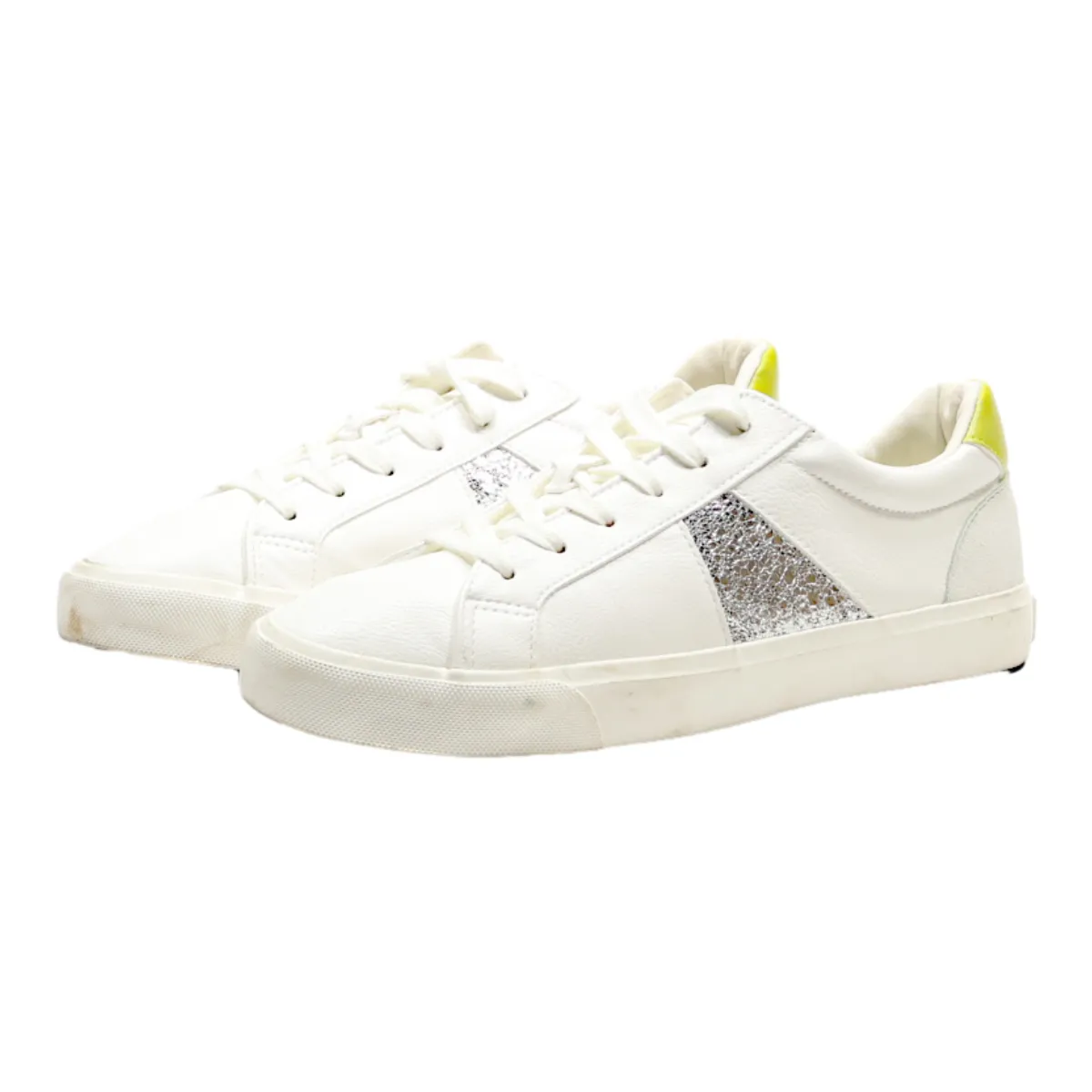 ONLY Sneaker Trainers White Leather Womens UK 7