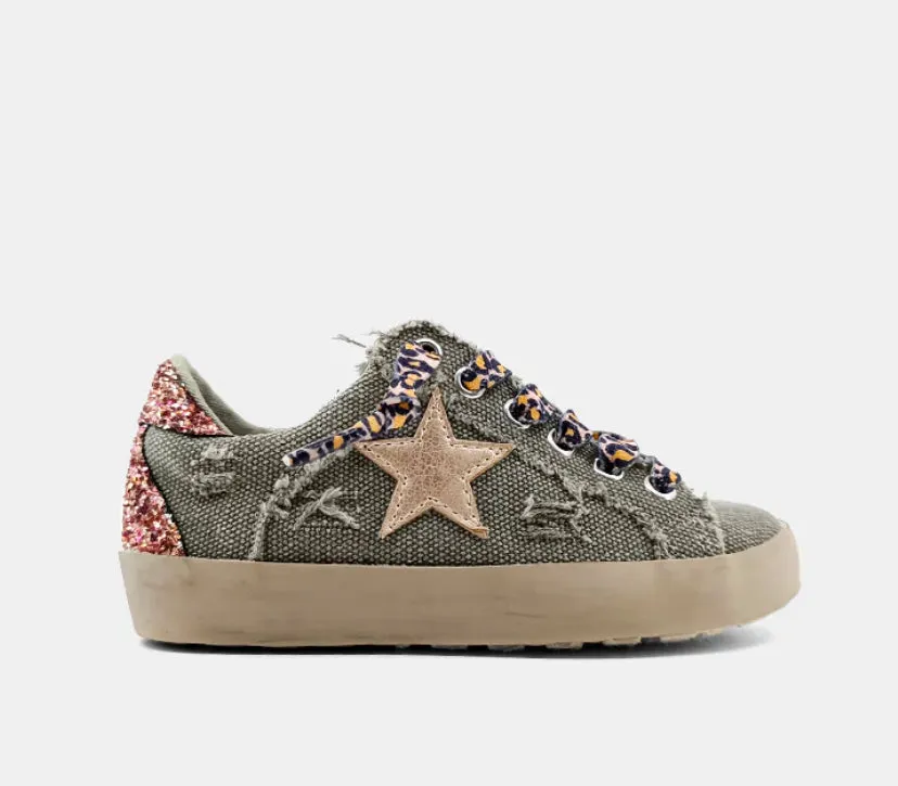 Paula- Olive Canvas
