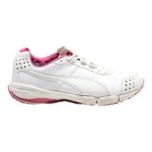 PUMA EverFoam Sneaker Trainers White Leather Womens UK 7