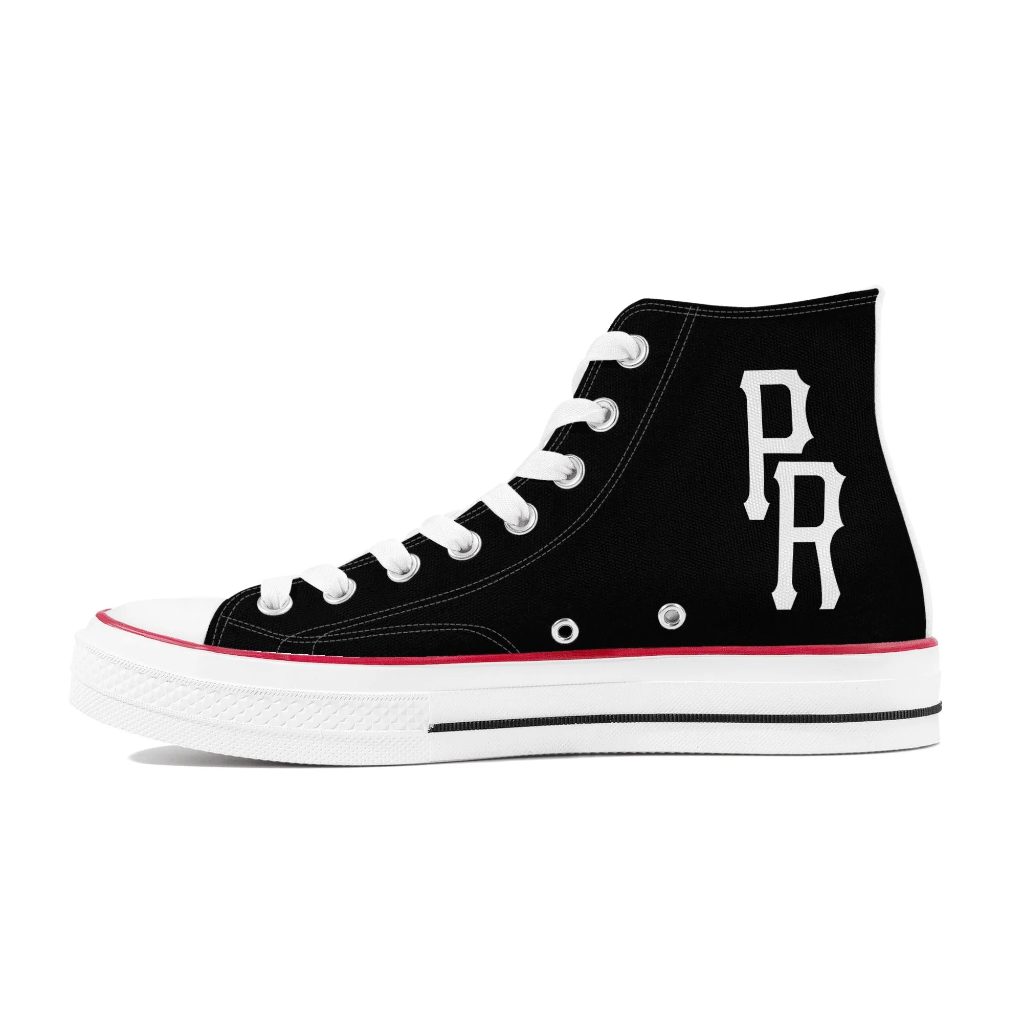 "The Leftovers NYC" Men's Classic High Top Canvas Shoes