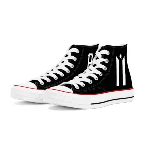 "The Leftovers NYC" Men's Classic High Top Canvas Shoes