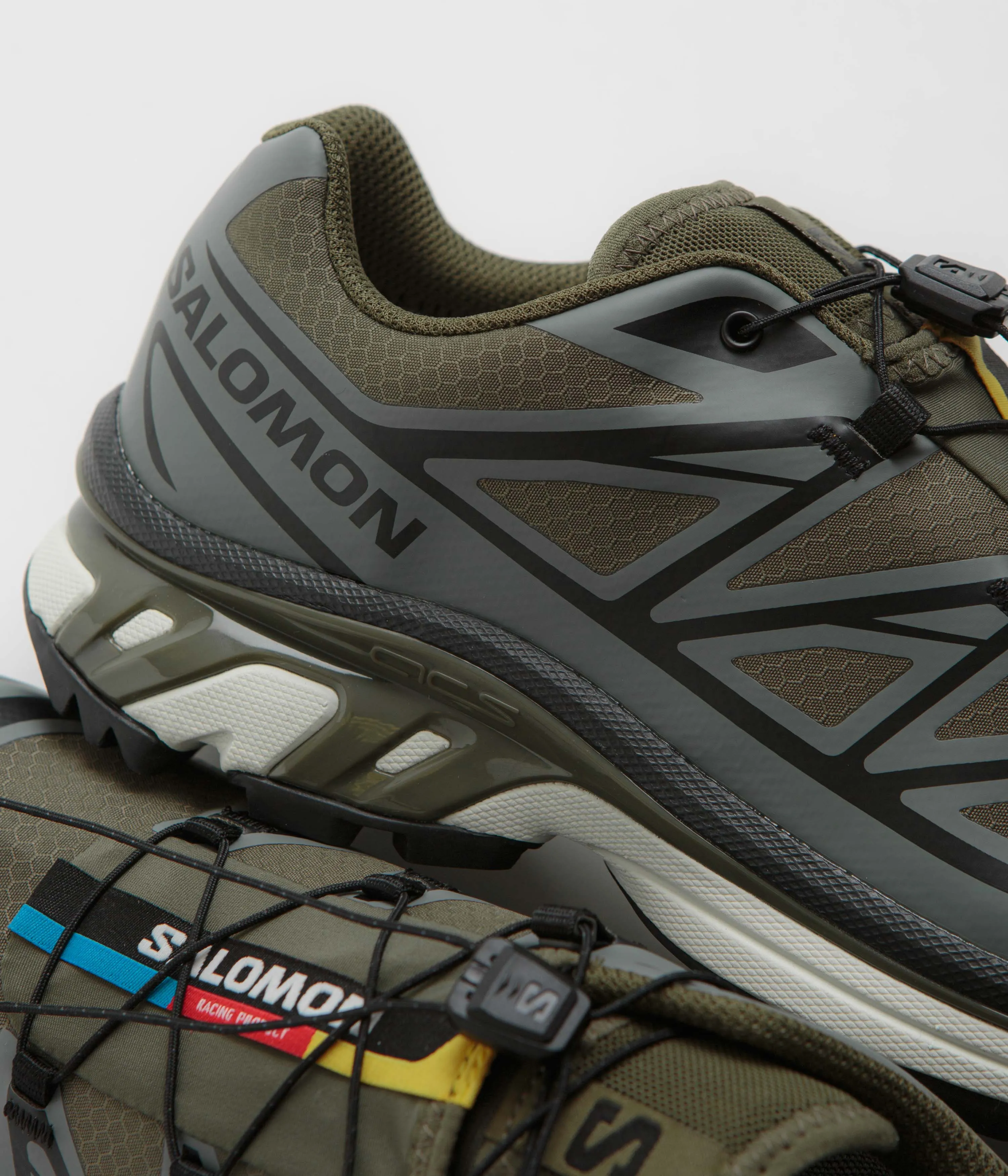 Salomon XT-6 GTX Shoes - Olive Night / Sedona Sage / Black