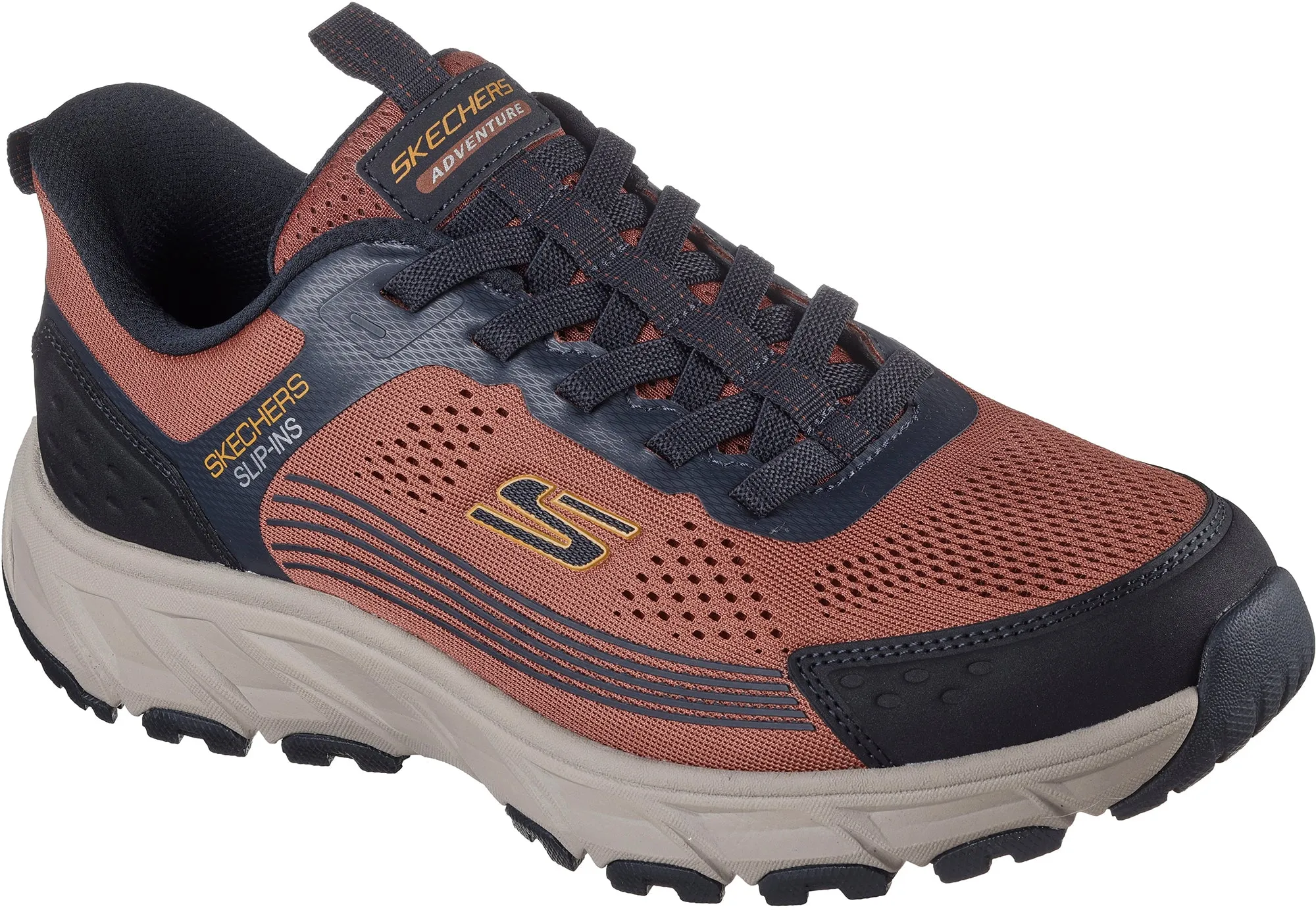 Skechers Hillcrest 2.0 Mens Walking Shoes - Brown