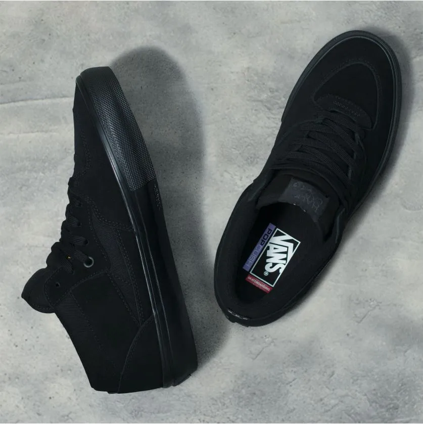 Vans Skate Half Cab Skateboard Shoe - Black/Black
