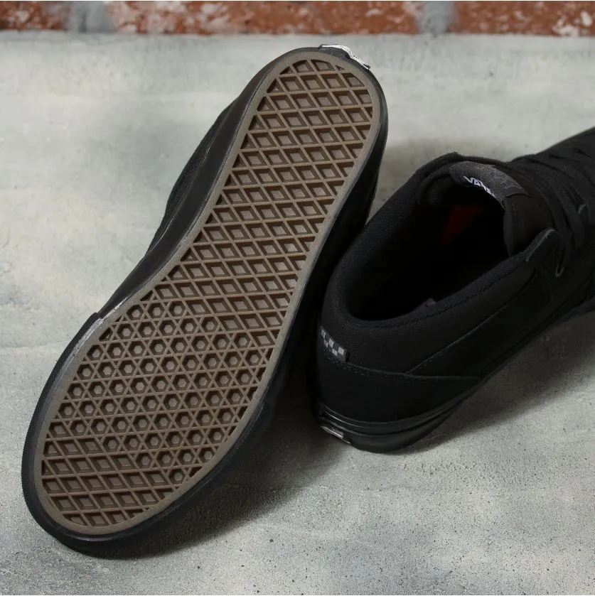 Vans Skate Half Cab Skateboard Shoe - Black/Black