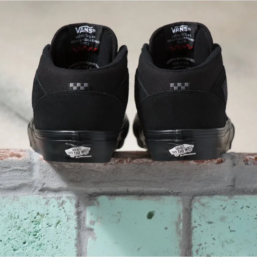 Vans Skate Half Cab Skateboard Shoe - Black/Black