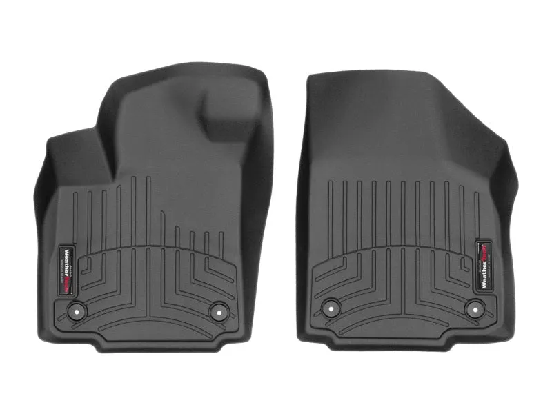 WeatherTech 2019  Chevrolet Silverado 1500 Front FloorLiner W/ Vinyl Floors - Black
