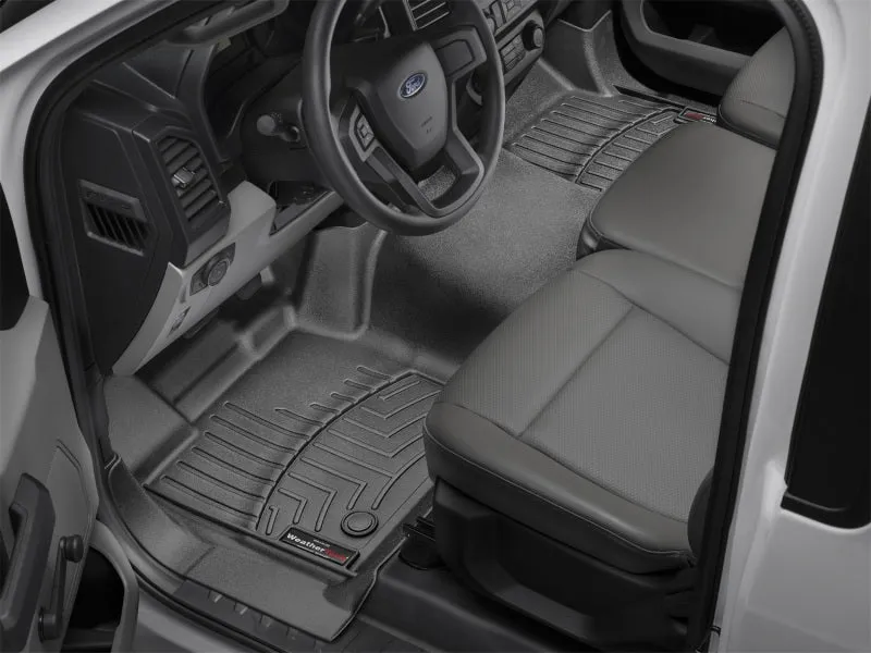 WeatherTech 2019  Chevrolet Silverado 1500 / GMC Sierra (Double Cab) Rear Vinyl FloorLiner - Black