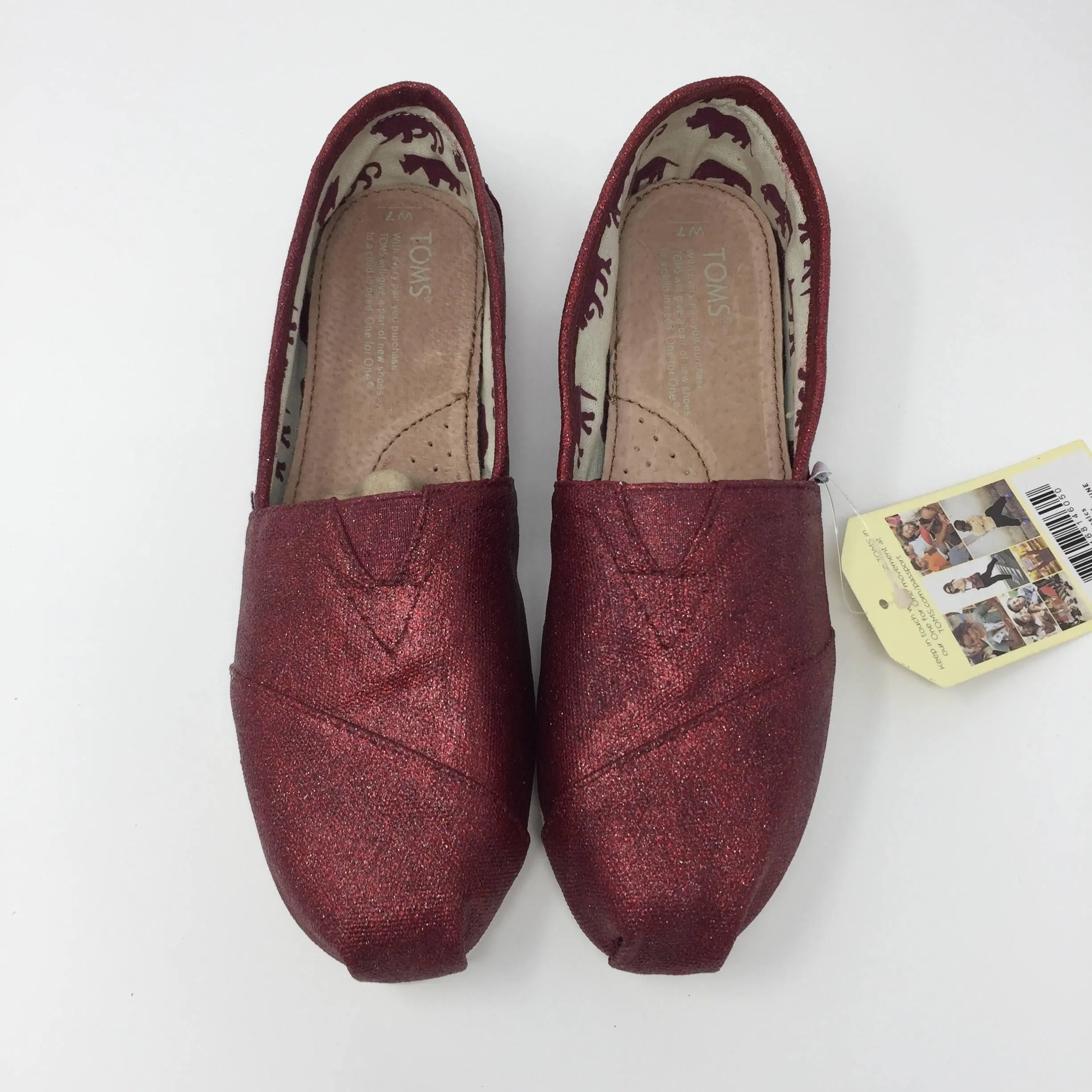 Wine Glitter TOMS