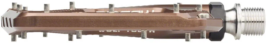 Wolf Tooth Ripsaw Aluminum Pedals - Platform Aluminum 9/16" Black Espresso